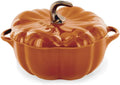 STAUB 0.5-qt Petite Ceramic Pumpkin Dish - Oven to Table Elegance