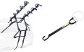 Allen Sports Premier 4-Bike Trunk Rack and Tension Bar Bundle - Secure