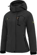 GEMYSE Women's Ski Snow Jacket Warm Waterproof Hooded Coat - Reliable