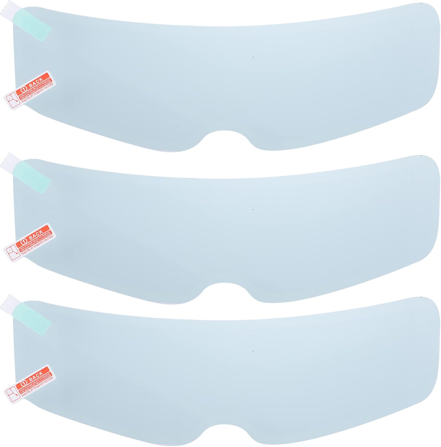 X AUTOHAUX Motorcycle Helmet Anti-Fog Film Set | Durable Nano Coating | Clear Vision