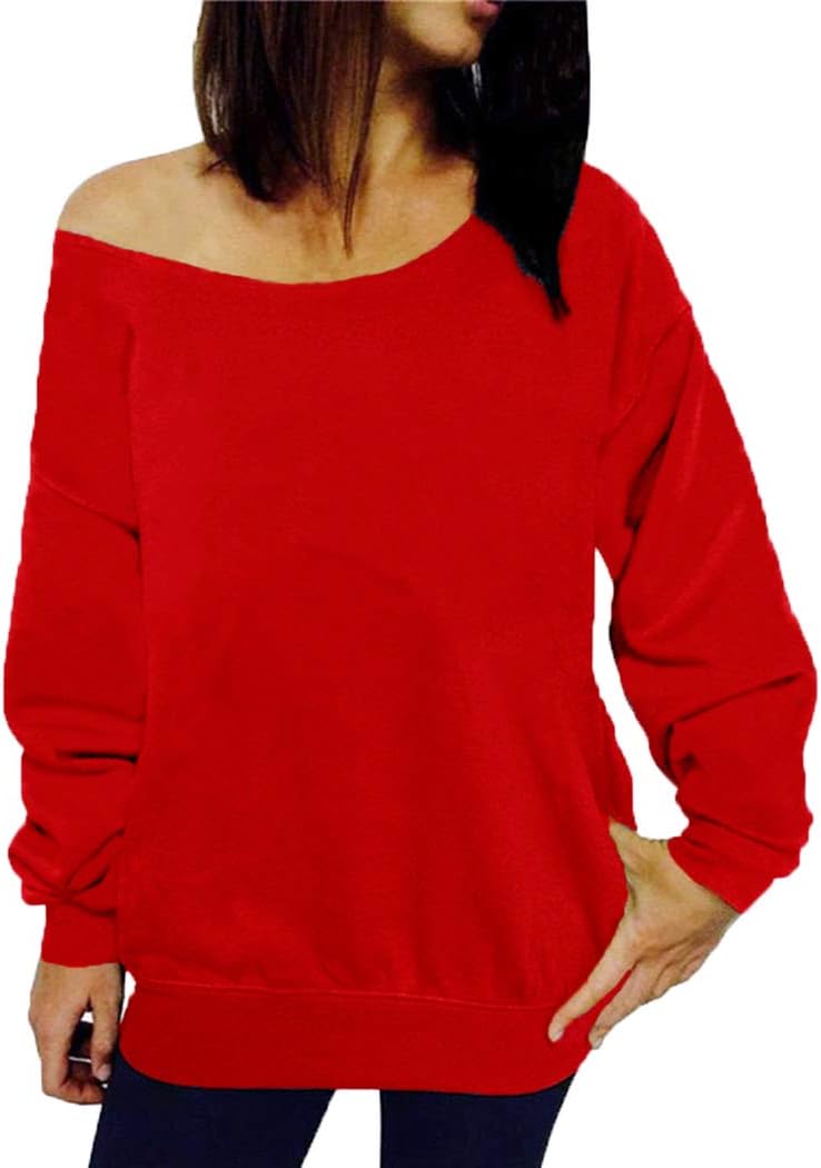 Cozy GSVIBK Off Shoulder Sweatshirt