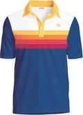 Tipsy Elves Mens Tipsy Elves Athletic Fit Polo for Men - Stretch