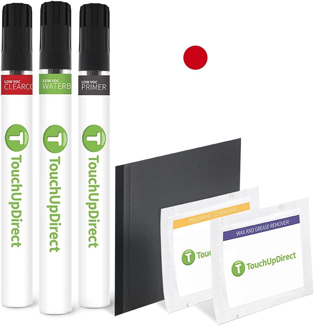 TouchUpDirect Ruby Red Metallic Tricoat Paint Brush Kit Review