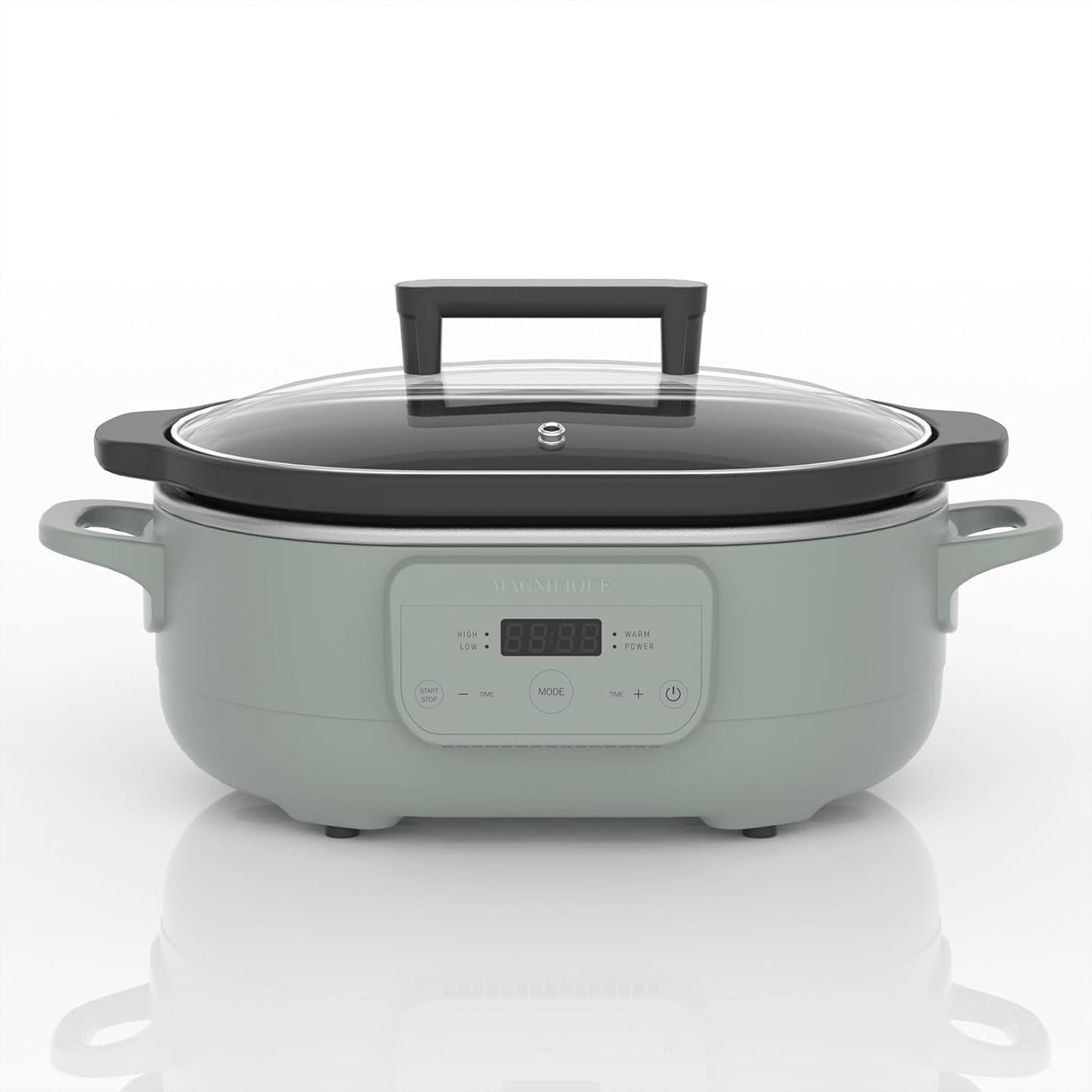 MAGNIFIQUE 6 Quart Programmable Slow Cooker for Family Dinners