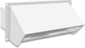 Wall Vent Cap for 3-2/4 in x 10 in Duct - Tight Seal Vent Hood