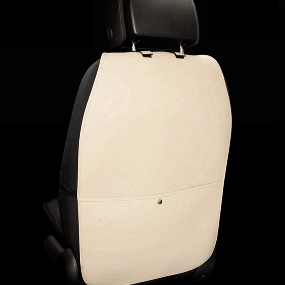 HCMAX Kick Mat Car Seat Back Protector - Waterproof & Stylish