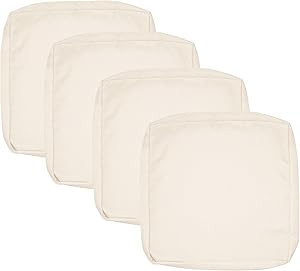 Sqodok Waterproof Outdoor Cushion Covers for Patio Furniture