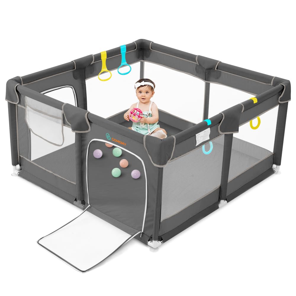 COMOMY Playpens for Babies and Toddlers - Safe Activity Center