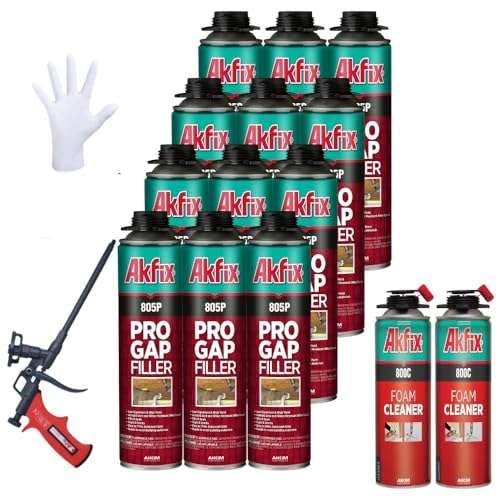 Akfix 805P PRO Gap Filler Expanding Foam Sealant Kit Review