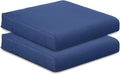 BPS 23x26 in Deep Seat Outdoor Cushion, Navy Blue - Fade & Water