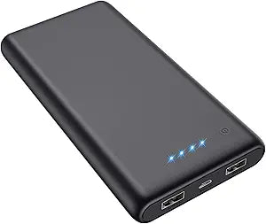 Portable Charger Power Bank 25800mAh for iPhone and Samsung