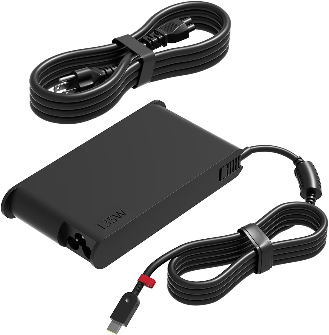 New Slim 135W USB Type C Charger for Lenovo ThinkPad Laptops