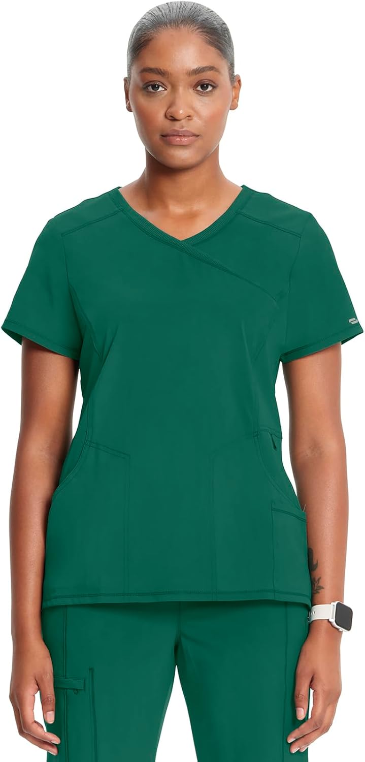Infinity by Cherokee Women Nurse Scrubs Top Mock Wrap - 2625A Review