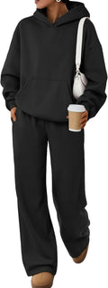 Trendy Queen 2 Piece Lounge Sweat Set Plus Size - Cozy Fall Outfit