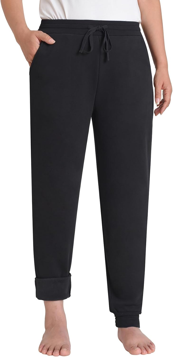 Weintee Women's Petite Fleece Pants for Ultimate Winter Comfort