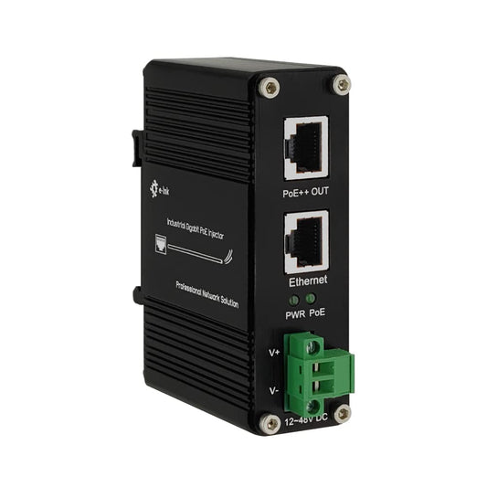 Industrial PoE++ Injector 95W for Harsh Environments and DIN-Rail