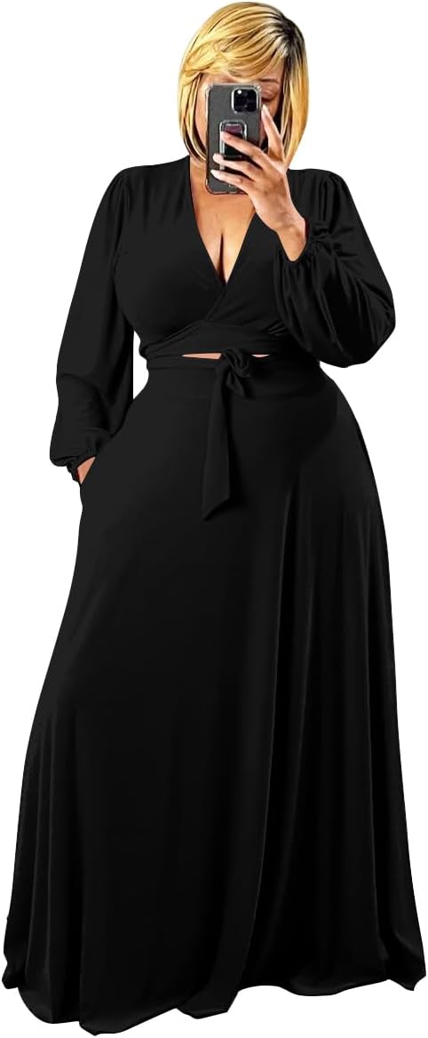 Plus Size Women's 2 Piece Outfits for Casual and Chic Style