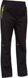 MEILONGER Boys Girls Softshell Hiking Pants Fleece Lined Snow Pants