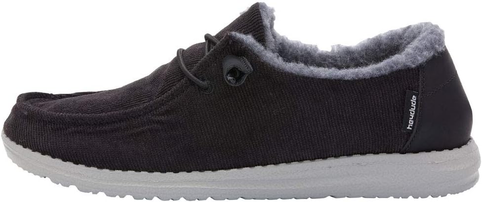 Hey Dude Women's Wendy Chambray Comfortable Lace Up Loafers