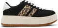 Madden Girl Womens Navida Comfort Sneaker - Sporty Striped Platform