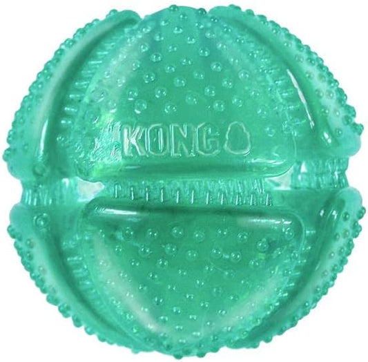 KONG Squeezz Dental Ball - Teeth-Cleaning Toy for Dogs