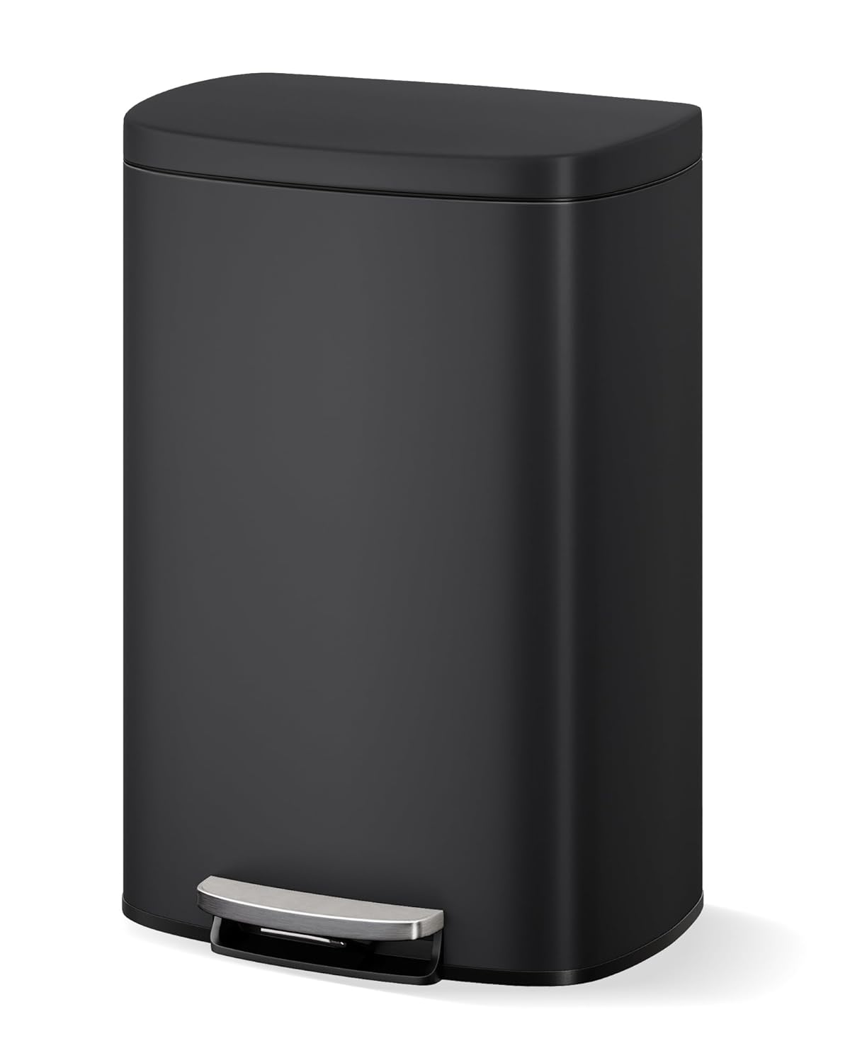 GarveeHome Stainless Steel Kitchen Trash Can with Soft Close Lid