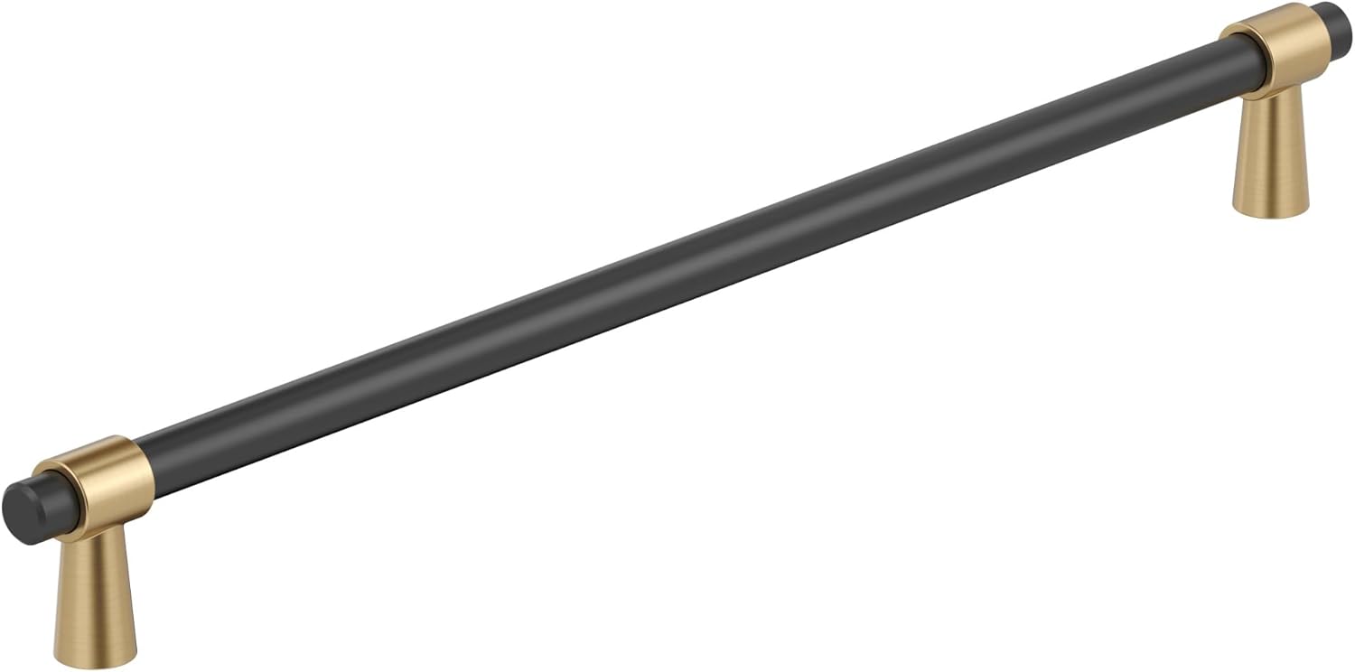Amerock Mergence 12-5/8 inch Matte Black Cabinet Pull Review