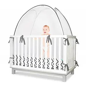 KinderSense Baby Safety Crib Tent - Premium Toddler Crib Topper
