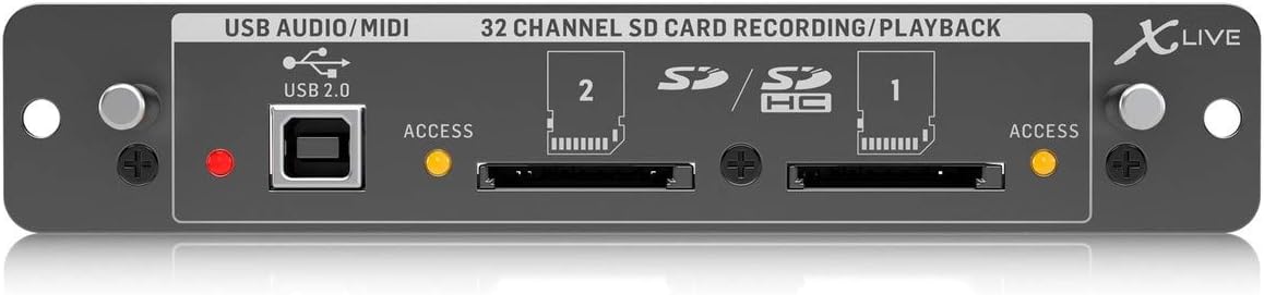 Behringer XLIVE X32 Expansion Card for Live Recording and Playback