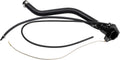 TRQ Fuel Tank Filler Neck Black Compatible with 2007-2013