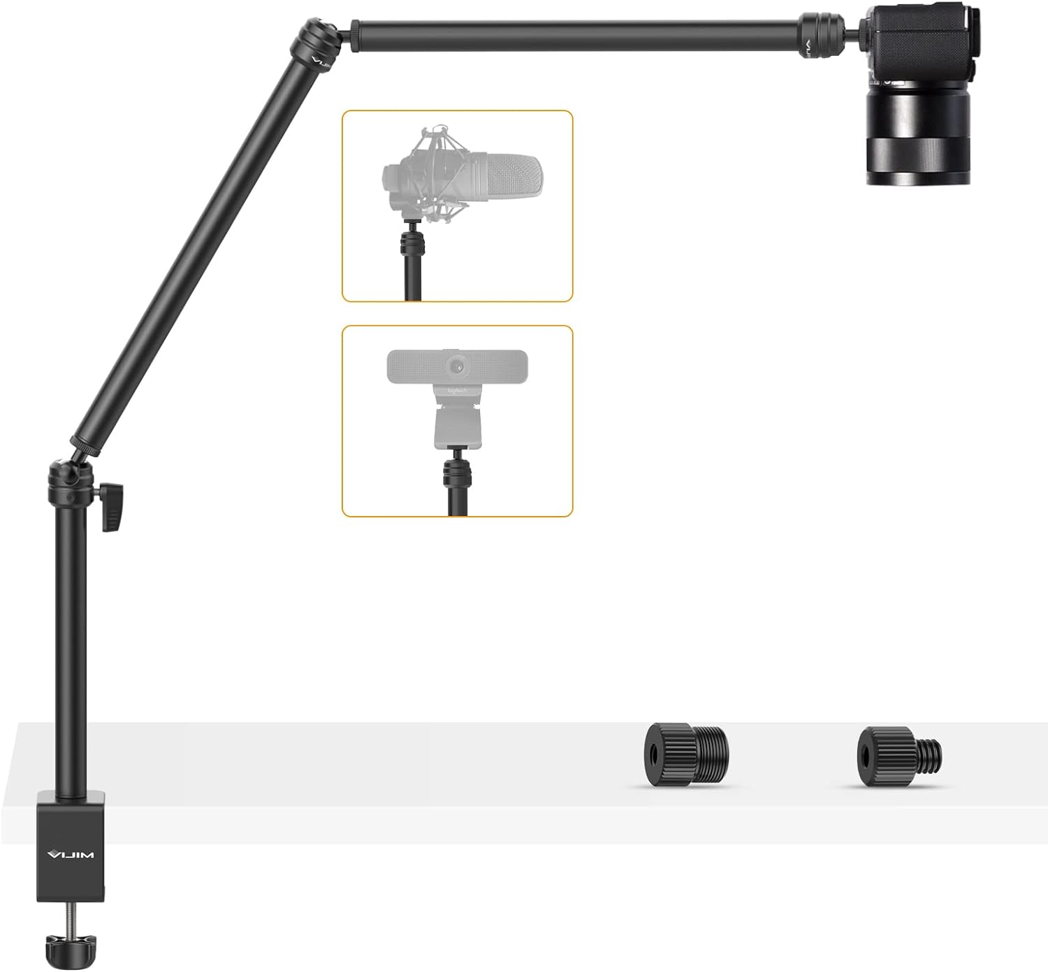 VIJIM LS08 Flexible Overhead Camera Mount for Streaming and More