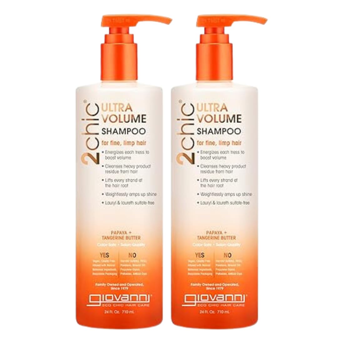 GIOVANNI 2chic Ultra-Volume Shampoo for Fine Hair Care