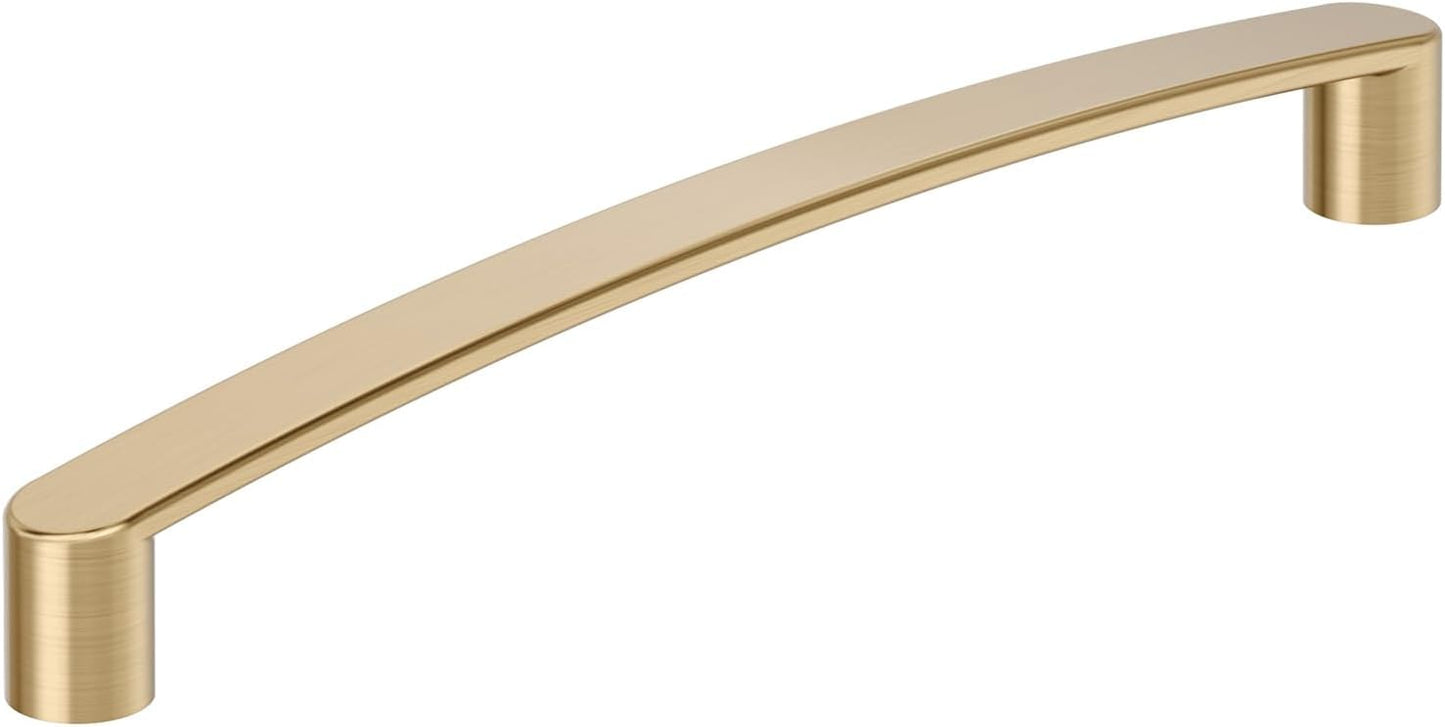 Amerock Rift 6-5/16 inch Champagne Bronze Cabinet Pulls - 10 Pack