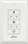 Hunter Universal Fan-Light Wall Control - Simple Speed and Dim Control