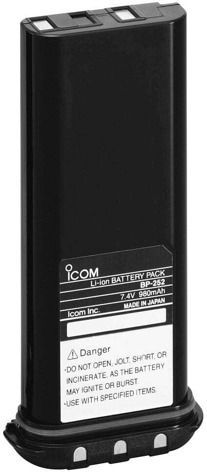 Icom M36 VHF Marine Radio with BP-252 Li-Ion Battery Pack