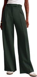 Women Wide Leg Pants High Waisted Trousers - Business Casual Fit