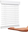 Cordless 2 in Faux Wood Blind 47 in x 84 in - Bright White