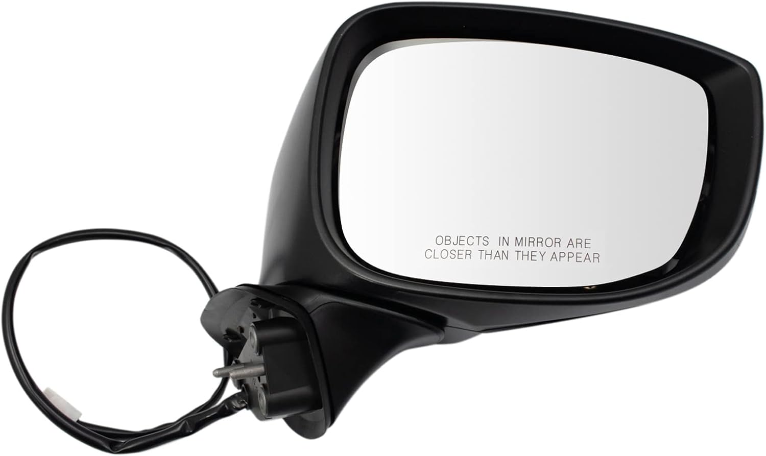 TRQ Heated Manual Folding Mirror for 2017-2020 Mazda CX-5