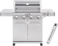 Monument Grills Larger Convertible 4-Burner Natural Gas Grill
