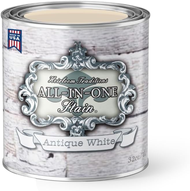 All-in-ONE Gel Stain for Multi-Surface Use in Antique White