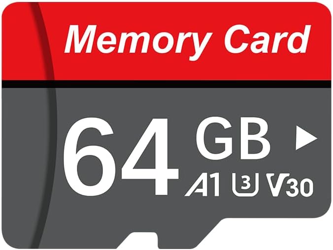 High-Speed 64GB Memory Card for Dash Cam - 4K UHD