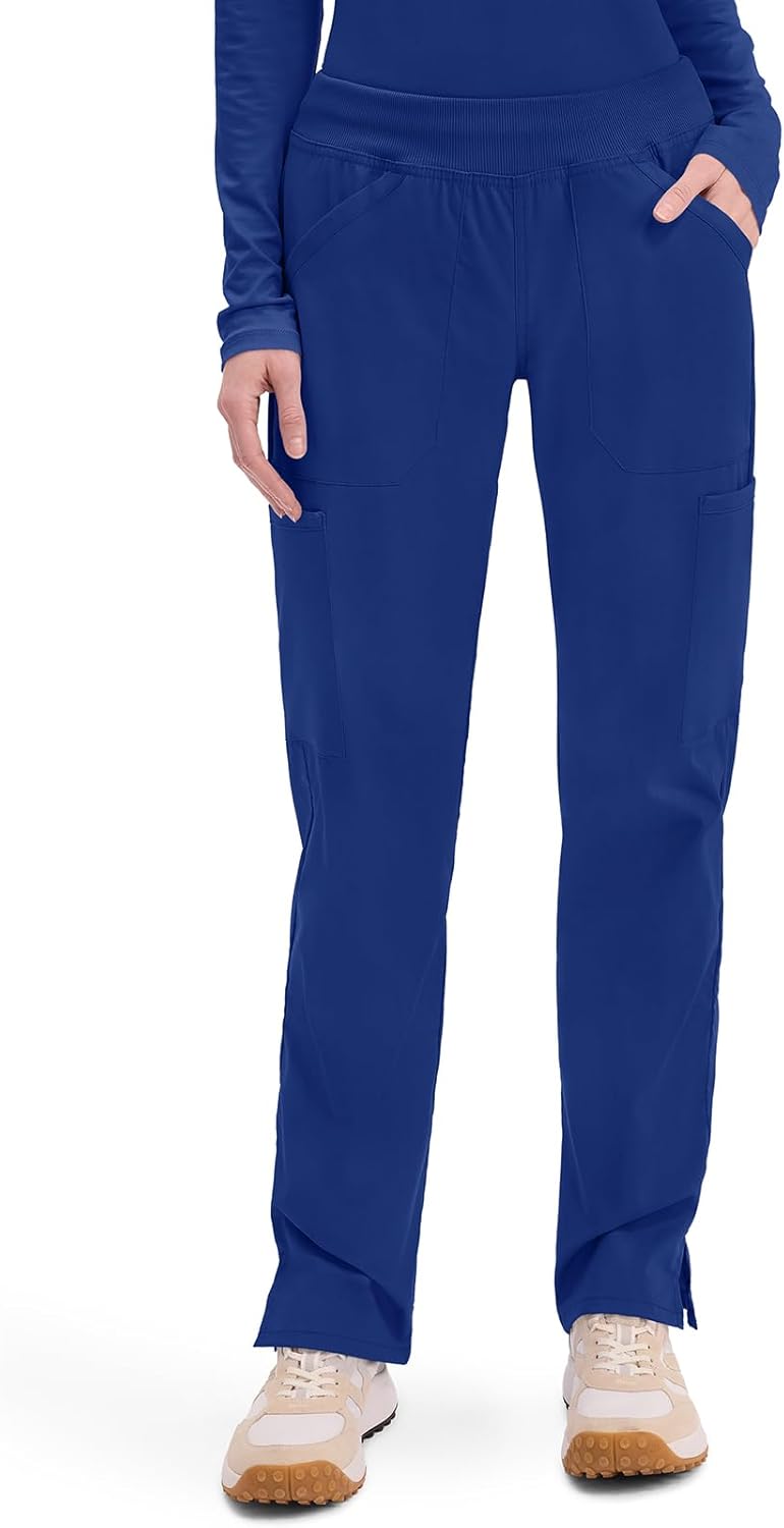 Cherokee Women's Scrub Pants with 6 Pockets & Stretch Fabric