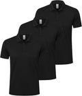 ZENGVEE Mens Polo Shirts Moisture Wicking Performance - Quick Dry made