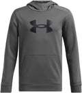 Stylish Under Armour Fleece Hoodie for Boys Featuring Big Logo