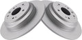 Rear Brake Rotors Set Vented Premium G-Coated for Honda Crosstour
