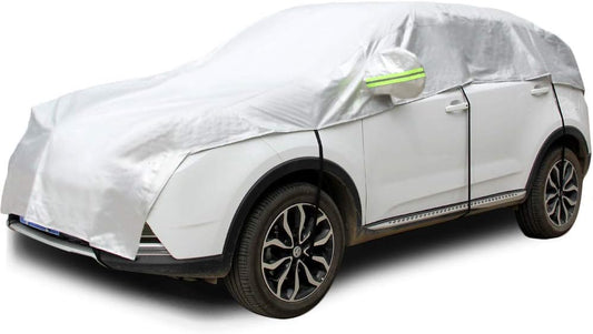 Half Car Cover for SUV - All Weather Protection & Sunshade