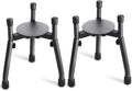 Elevated Dog Bowls 2 Pack Adjustable Raised Stand - For Medium & Large
