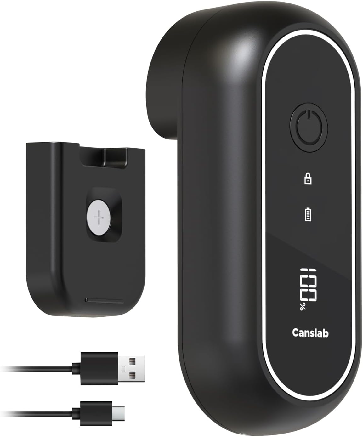 Canslab Turbo Rechargeable Can Opener for Effortless Use