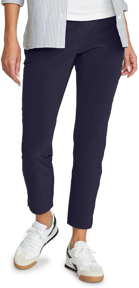 Eddie Bauer Women's Departure Stretch Straight Leg Ankle Pants Review