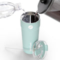 DualChamber 30oz Travel Mug - Insulated Stainless Steel Tumbler